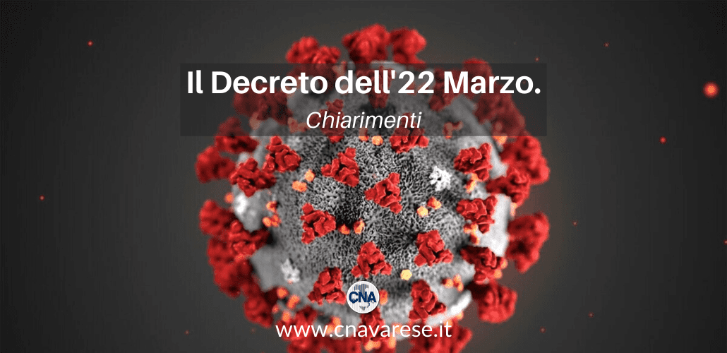 dpcm 22 marzo chiarimenti